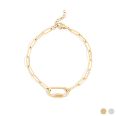 LuxeLock Carabiner Bracelet