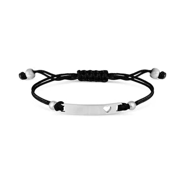 Cutout Heart Friendship Bracelet