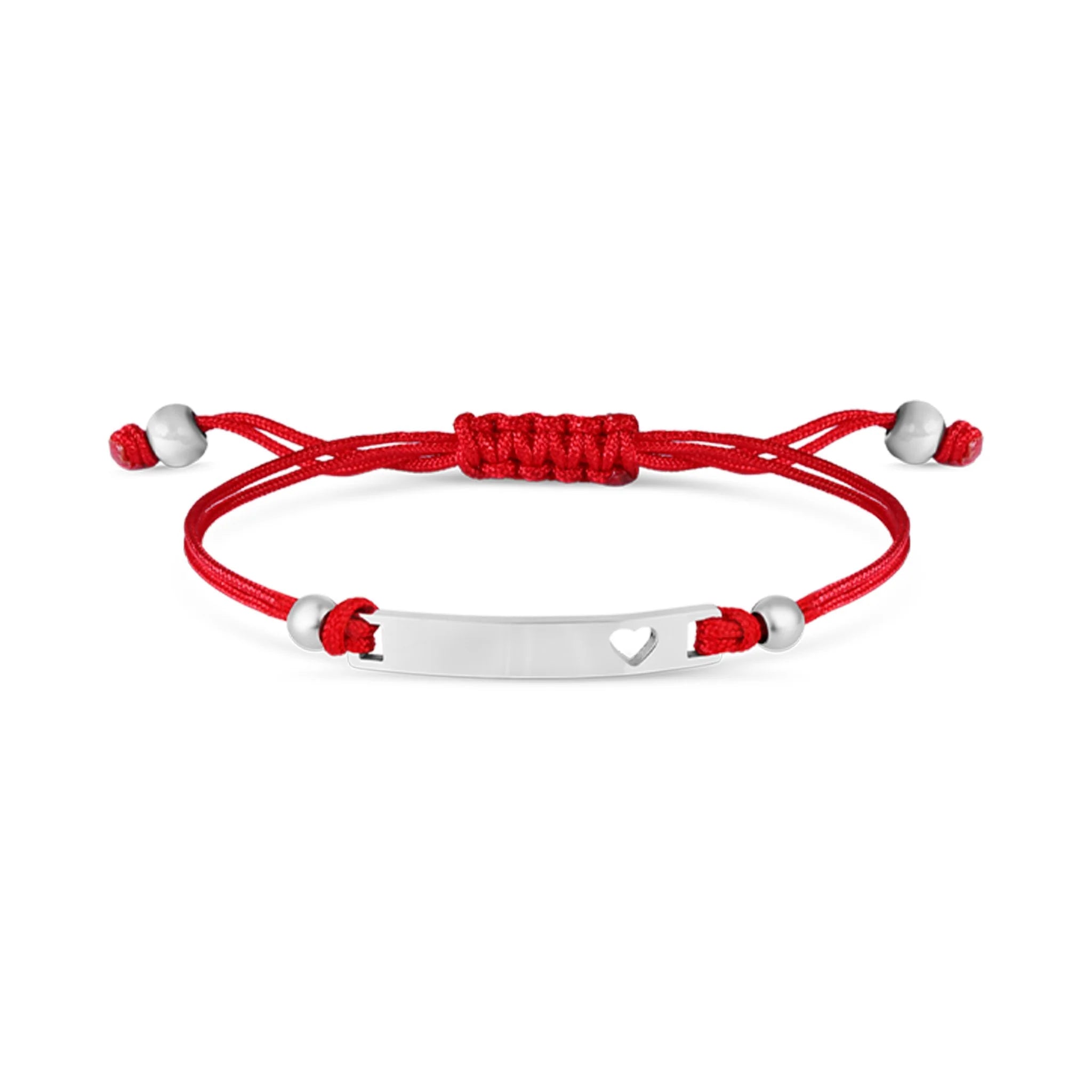 Cutout Heart Friendship Bracelet
