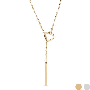 Linear Love Axis Necklace