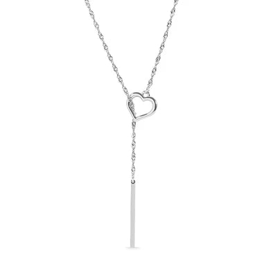 Linear Love Axis Necklace