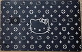 Hello Kitty pattern metal credit card